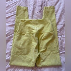 Beyond Yoga | Neon yellow High-Waist Leggings XS
